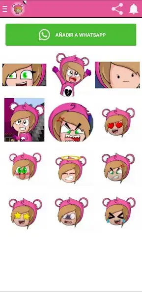 Play Stickers de lovely ela as an online game Stickers de lovely ela with UptoPlay