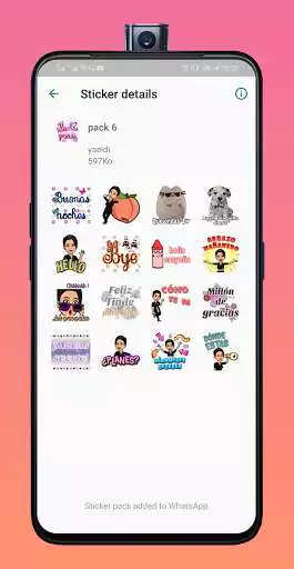 Play Stickers de Saludos para WAStickerApps Gratis  and enjoy Stickers de Saludos para WAStickerApps Gratis with UptoPlay