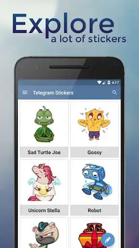 Play Stickers for Telegram  and enjoy Stickers for Telegram with UptoPlay