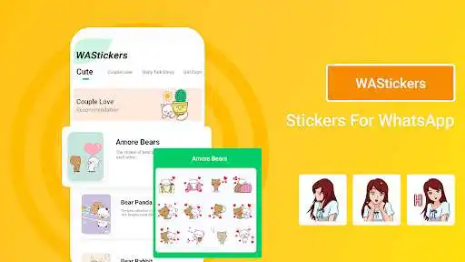 Play stickers for whatsapp - WAStickers