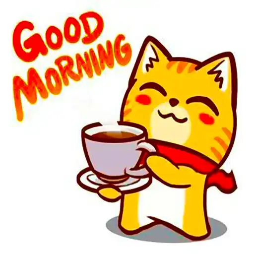 Play Stickers Good Morning  Night APK