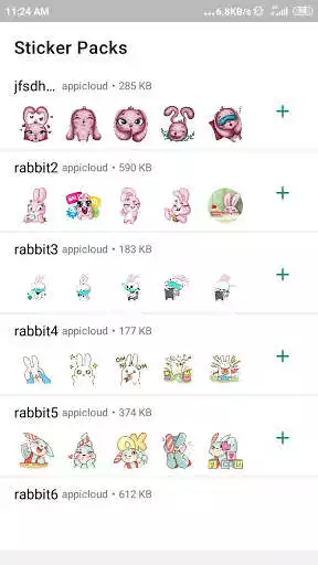 Play Stickers Hares WASticker  and enjoy Stickers Hares WASticker with UptoPlay