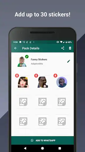 Play Stickers Maker as an online game Stickers Maker with UptoPlay