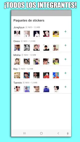 Play Stickers Shinee animados  and enjoy Stickers Shinee animados with UptoPlay