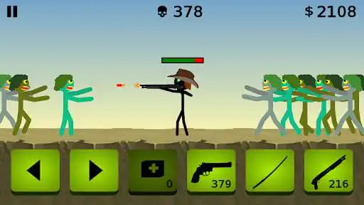 Play Stickman and Shotgun 2 as an online game Stickman and Shotgun 2 with UptoPlay