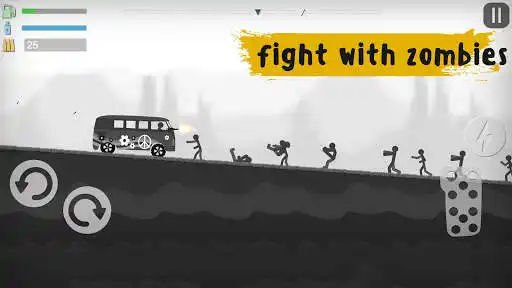 Play Stickman Destruction Zombie Annihilation as an online game Stickman Destruction Zombie Annihilation with UptoPlay