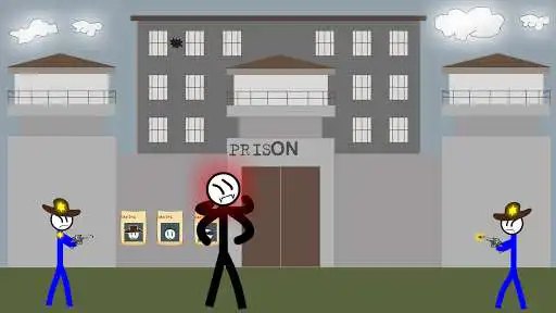 Play Stickman Jailbreak 4 : Funny Escape Simulation as an online game Stickman Jailbreak 4 : Funny Escape Simulation with UptoPlay