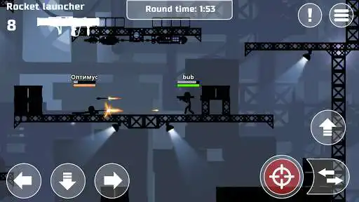 Play Stickman PvP Wars Online as an online game Stickman PvP Wars Online with UptoPlay