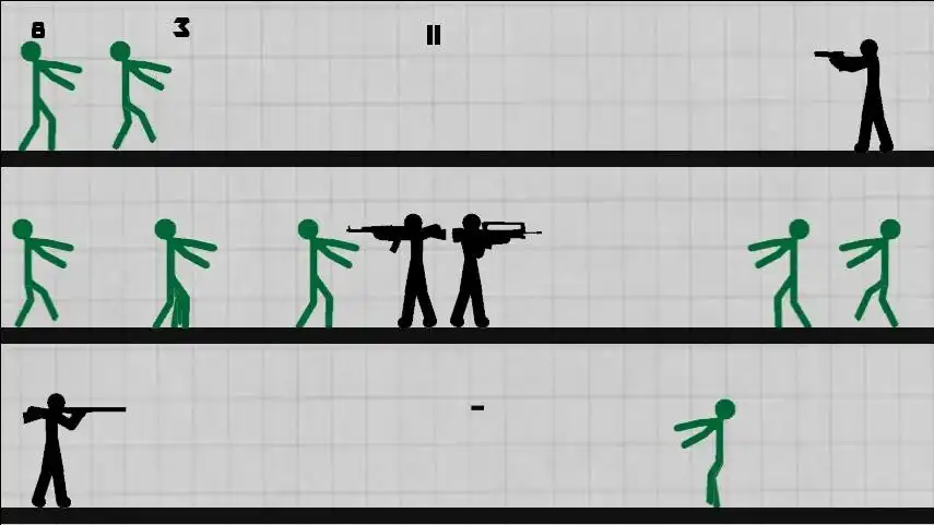 Play Stickman Reload as an online game Stickman Reload with UptoPlay