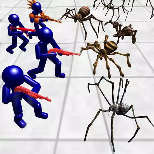 Play Stickman Spiders Battle Simulator APK