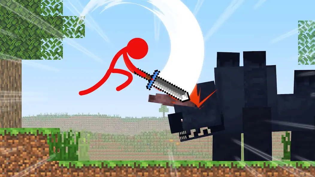 Play Stickman VS Monsters  and enjoy Stickman VS Monsters with UptoPlay