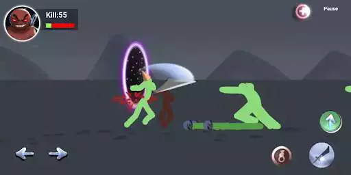 Play Stickman Zombie Portals : Blade Master  and enjoy Stickman Zombie Portals : Blade Master with UptoPlay