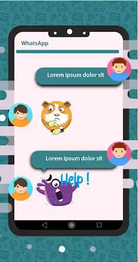 Play Stikers  Emojis  statuss WasStikersaapps  and enjoy Stikers  Emojis  statuss WasStikersaapps with UptoPlay