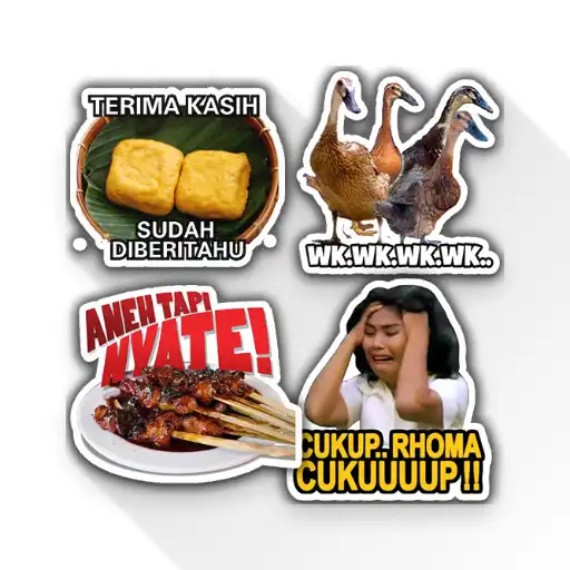 Play Stiker Wa Lucu Parah APK