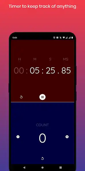 Play Stopwatch + Tally Counter as an online game Stopwatch + Tally Counter with UptoPlay