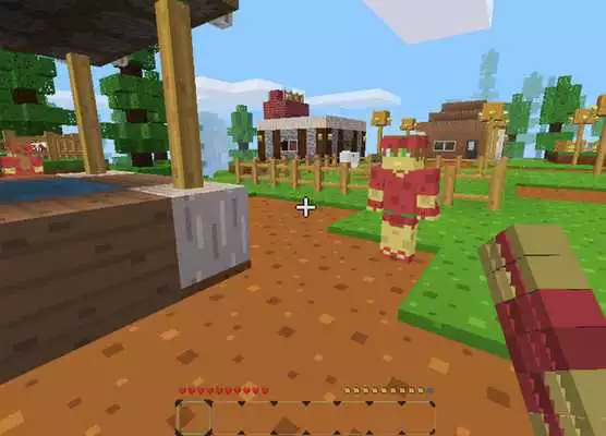 Play Story mode: pixel block gun 3d