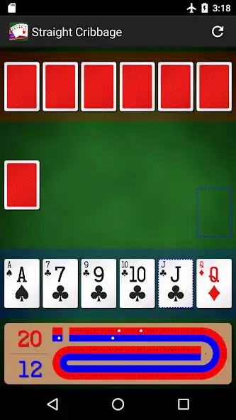 Play Straight Cribbage as an online game Straight Cribbage with UptoPlay