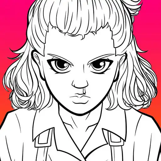 Play Stranger Things Coloring Book APK