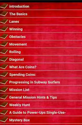 Play strategies for Subway Surfers