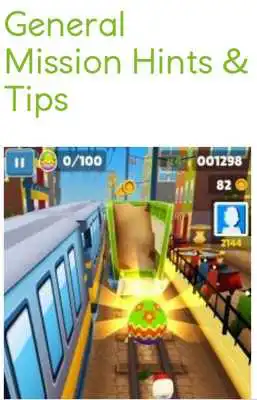 Play strategies for Subway Surfers