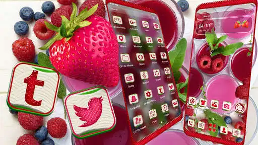 Play Strawberry Juice Theme  and enjoy Strawberry Juice Theme with UptoPlay