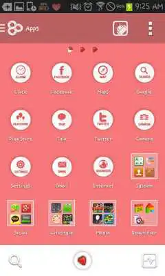 Play Strawberry milk go launcher