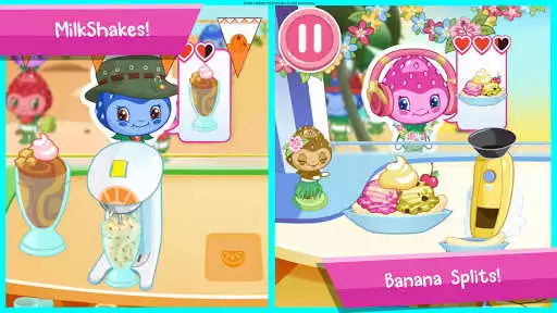 Play Strawberry Shortcake Ice Cream Island