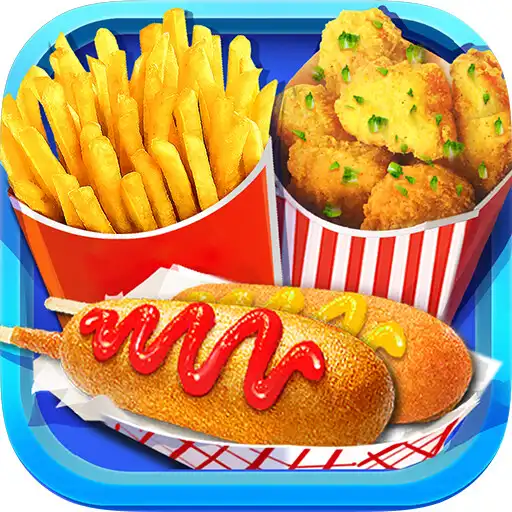 Play Street Food: Deep Fried Foods Maker Cooking Games APK