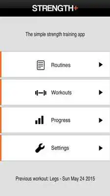 Play Strength+ Workout Tracker