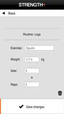 Play Strength+ Workout Tracker