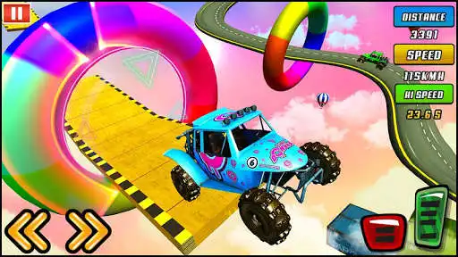 Play Stunt Buggy Racing 2020 : Mad driving as an online game Stunt Buggy Racing 2020 : Mad driving with UptoPlay