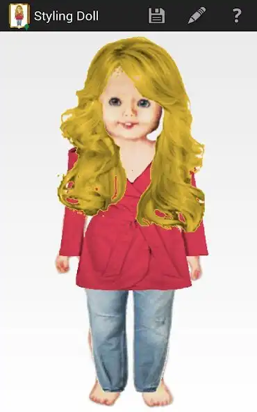 Play Styling Doll -  Dress Up Doll as an online game Styling Doll -  Dress Up Doll with UptoPlay