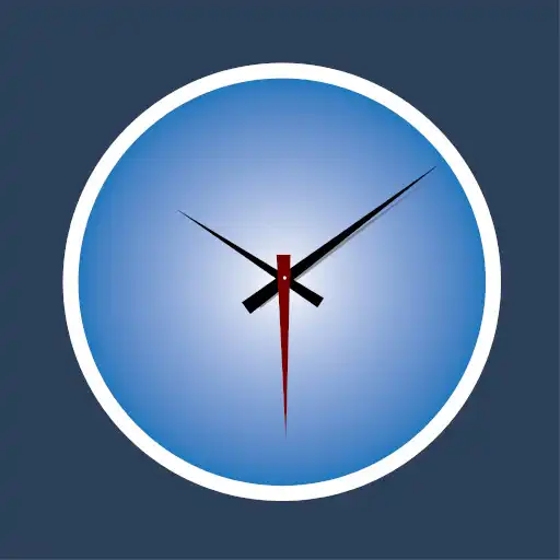 Play Stylish Digi Clock - Blue Theme APK