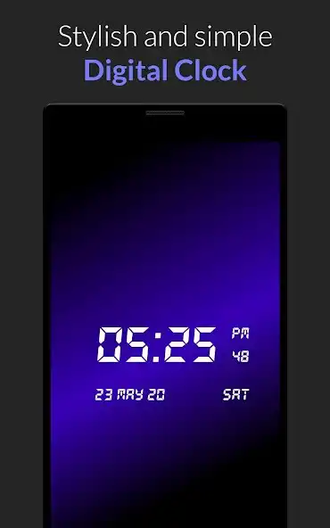 Play Stylish Digi Clock - Blue Theme  and enjoy Stylish Digi Clock - Blue Theme with UptoPlay