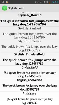 Play Stylish Font Flipfont Free