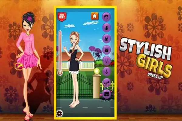 Play Stylish Girls Dress Up