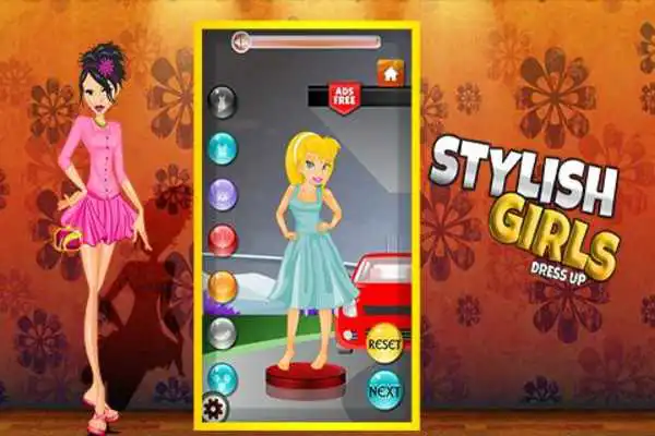 Play Stylish Girls Dress Up