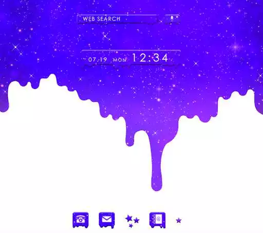 Play Stylish Wallpaper Melty Galaxy Theme  and enjoy Stylish Wallpaper Melty Galaxy Theme with UptoPlay