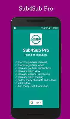 Play Sub4Sub Pro II For Youtube