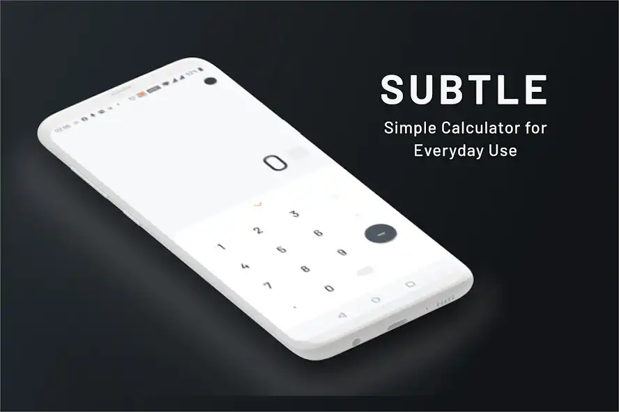 Play Subtle: Simple Calculator For Everyday Use  and enjoy Subtle: Simple Calculator For Everyday Use with UptoPlay