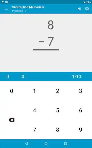 Play Subtraction Memorizer as an online game Subtraction Memorizer with UptoPlay