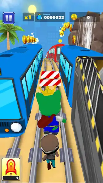 Play Subway Hero Masks as an online game Subway Hero Masks with UptoPlay