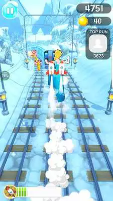 Play Subway Ice Princess Run free no wifi