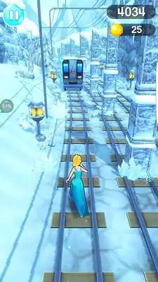 Play Subway Ice Princess Run free no wifi