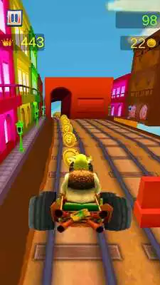 Play Subway Shrek Adventure Surf