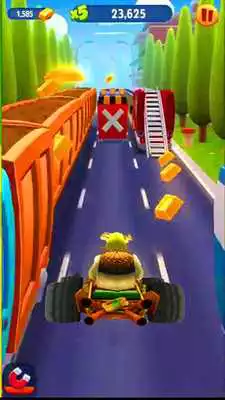 Play Subway Shrek Adventure Surf