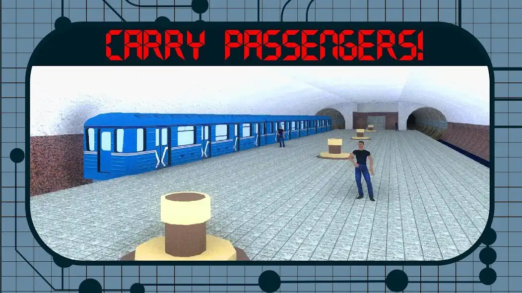 Play Subway Simulator Metro Station as an online game Subway Simulator Metro Station with UptoPlay