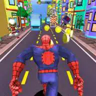 Free play online Subway Spider Run  APK