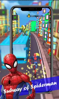 Play Subway Spider Rush 3D