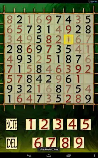 Play Sudoku Adventure as an online game Sudoku Adventure with UptoPlay